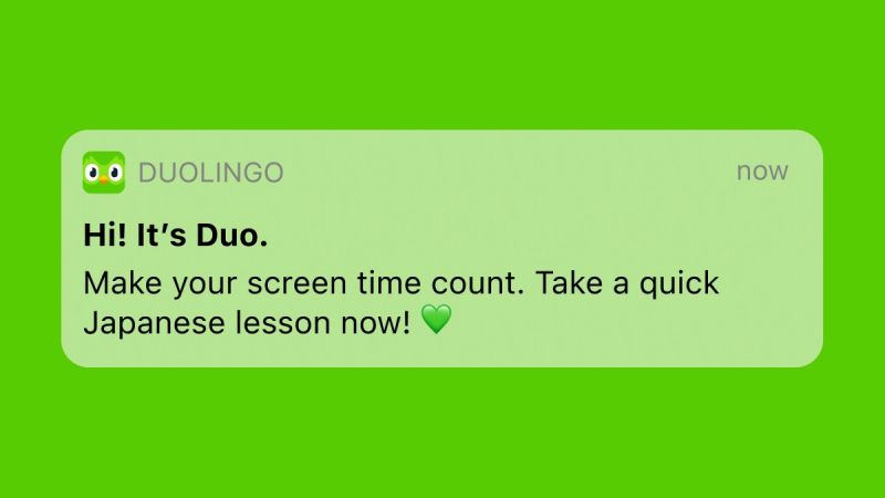 duolingo reminder duolingo reminder